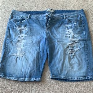 jean shorts